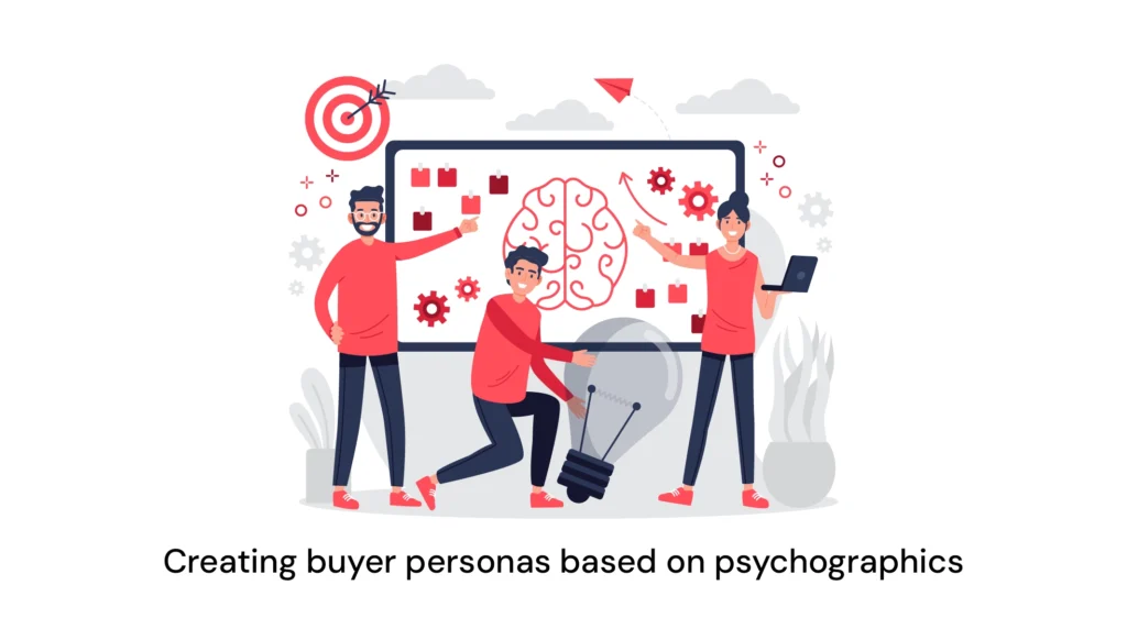 Creating buyer personas based on psychographics