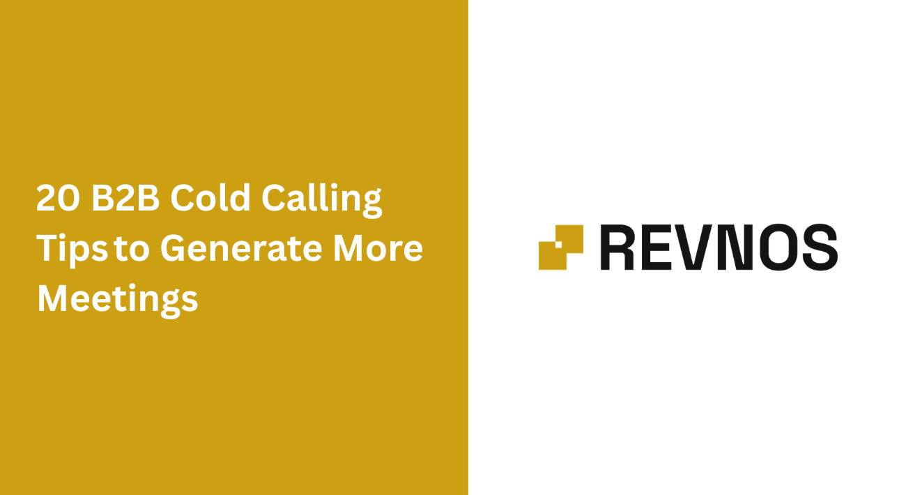 20 B2B Cold Calling Tips to Generate More Meetings 