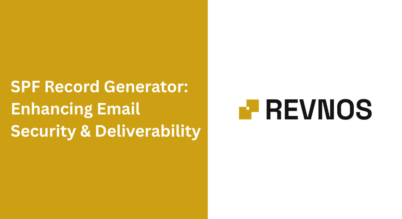 SPF Record Generator: Enhancing Email Security and Deliverability