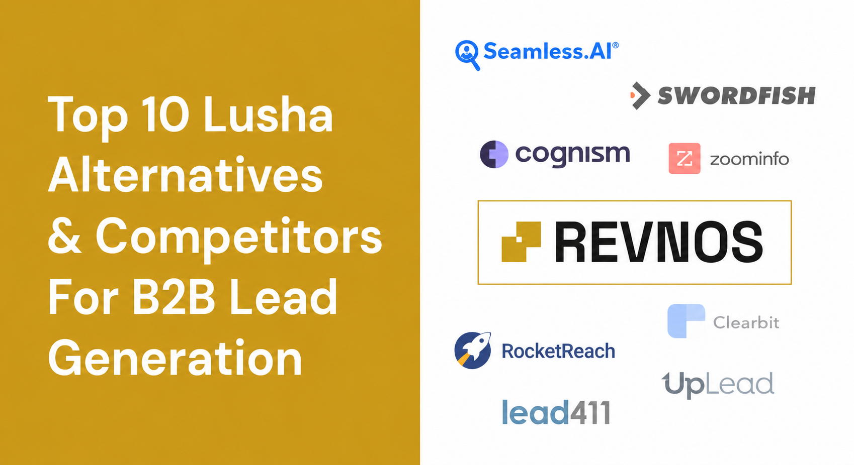 Top 10 Lusha Alternatives and Competitors to Boost Your B2B Lead Gen in 2026