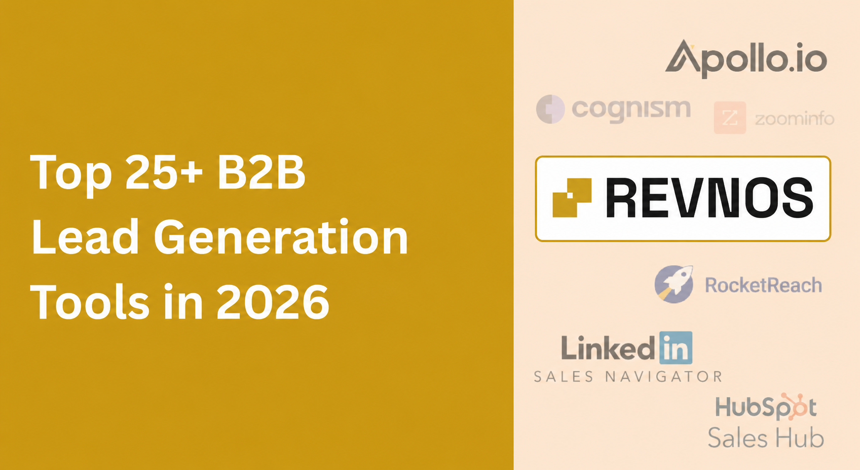Top 25+ B2B Lead Generation Tools for Your Business in 2026