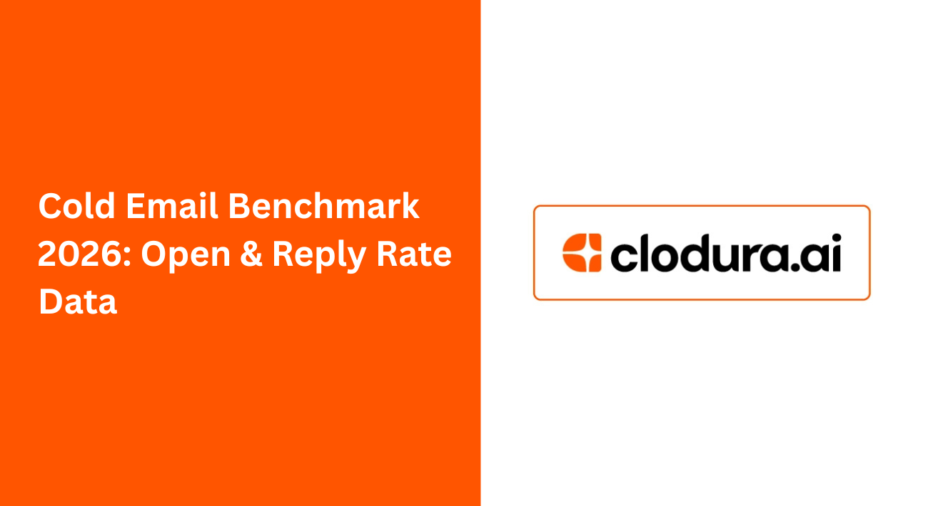 Cold Email Benchmark 2026: Open & Reply Rate Data