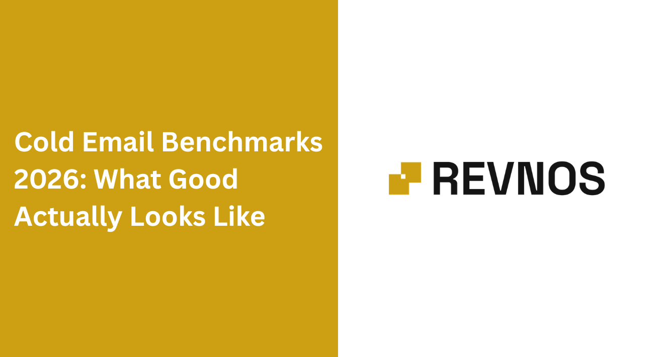 Cold Email Benchmarks 2026: What Good Actually Looks Like