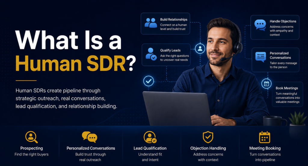 What Is a Human SDR? | AI SDR vs Human SDR | Revnos.AI
